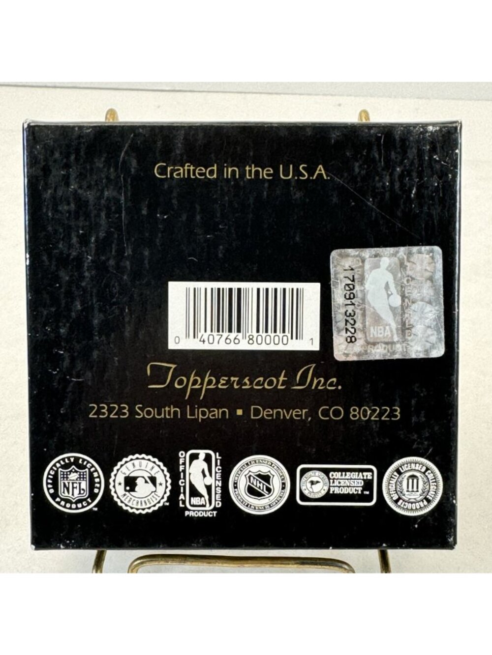 Chicago Bulls 22Kt Gold Finish Ornament By Topperscot NBA Basketball 2.75" NEW - Picture 10 of 12